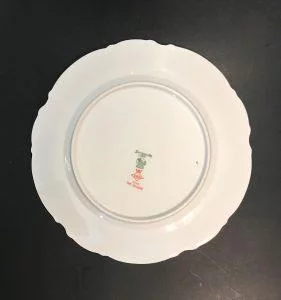 Hutschenreuther Gibbs Fine China Revere Platinum Dinner Plate