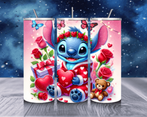 Blue Stitch Cartoon